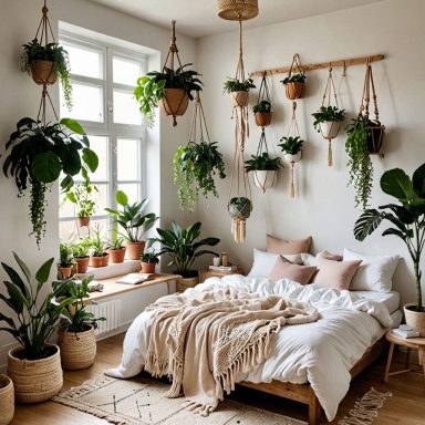 Boho Schlafzimmer 